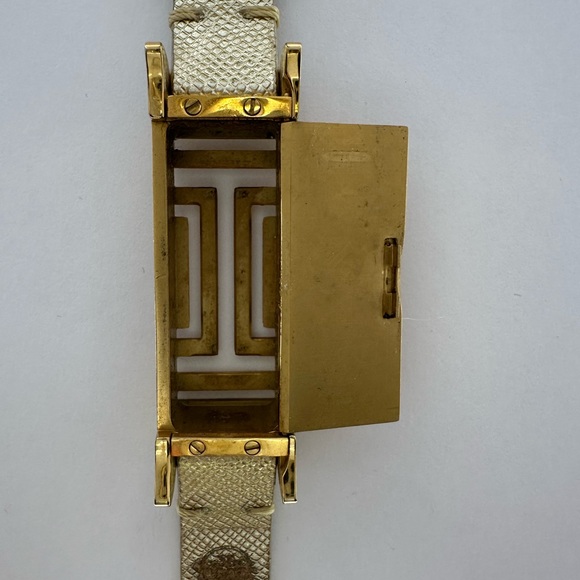 Tory Burch Gold Geometric Bracelet - Picture 7 of 9
